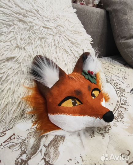 Маска лисы для квадробики