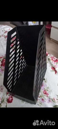 Лоток канцелярский и корзина для бумаг органайзер