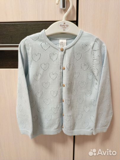 Кофта для девочки 92