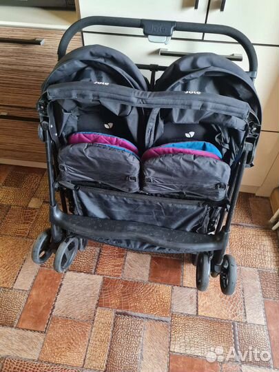 Коляска для двойни joie air twin