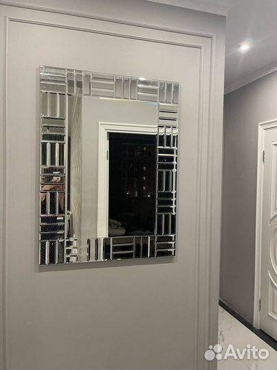 Зеркало прямоугольное дизайнерское 795х1060 мм