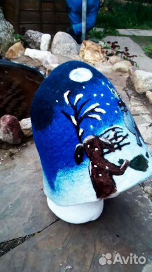 Шапка банная