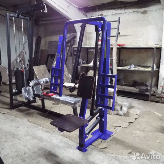 Уличный тренажер жим от груди AVU004