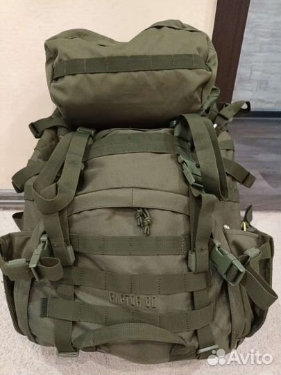 Рюкзак рейдовый сплав Raptor 60 олива