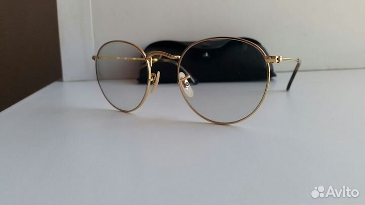 Имиджевые очки ray ban 3447v 2500, линзы хамелеон