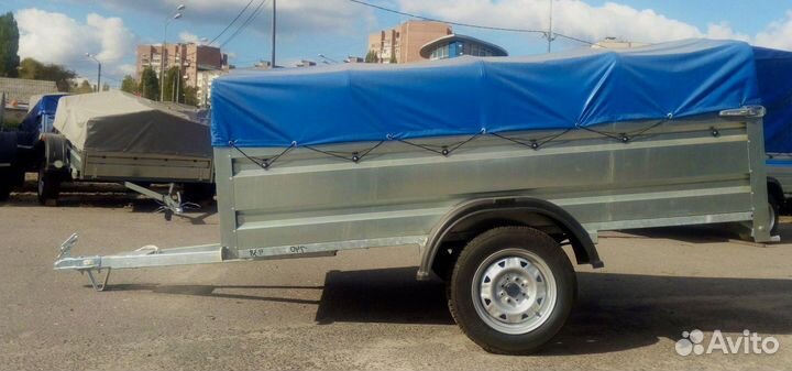 Прицеп легковой оцинкованный самосвал 2.5х1.3
