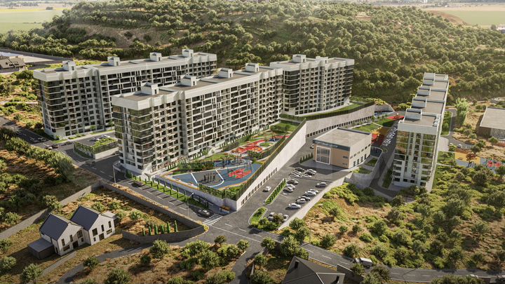 1-к. квартира, 55,4 м², 5/9 эт.