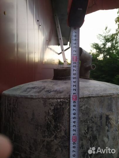 Ёмкость алюминиевая цилиндрическая (бочка)