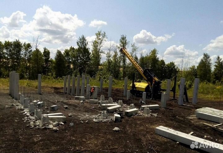 Сваи железобетонные