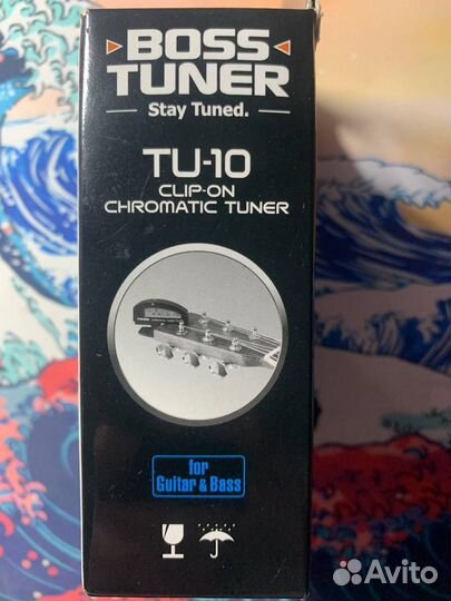 Гитарный тюнер boss tu-10