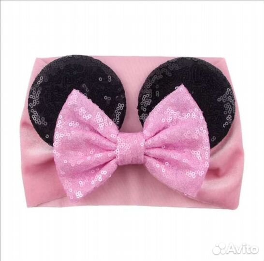 Повязка на голову с ушками