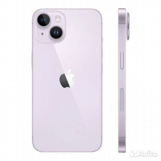 Смартфон Apple iPhone 14 128Gb Purple (1 sim +