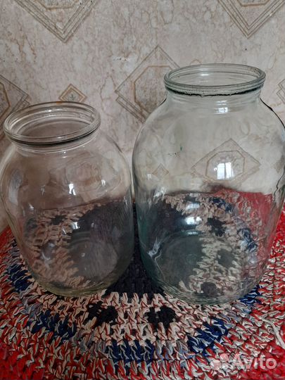 Банки стеклянные бу