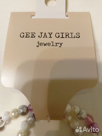 Новый набор бижутерии для девочки