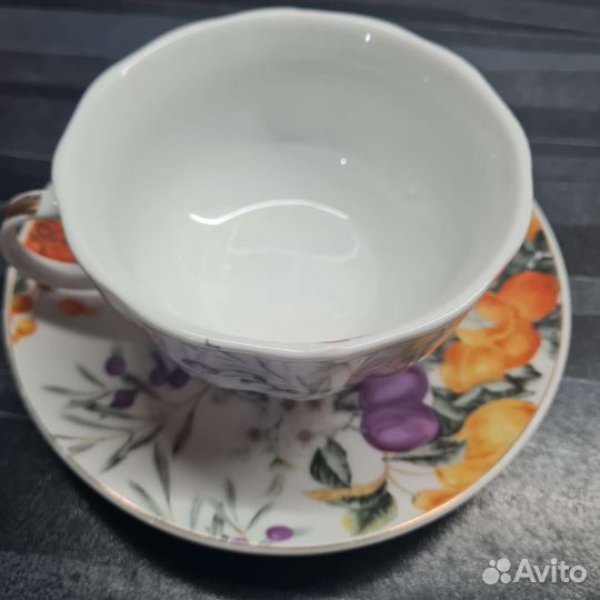 Чашка с блюдцем