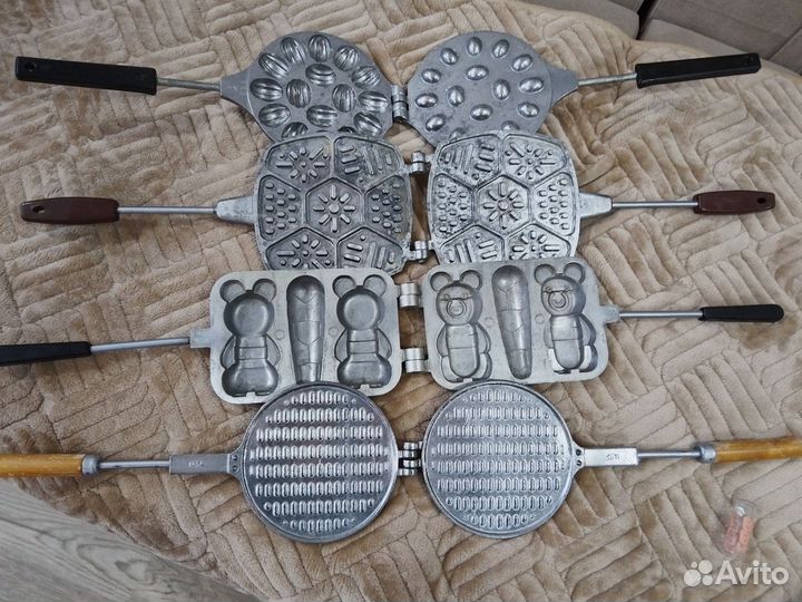 Орешница и вафельница СССР