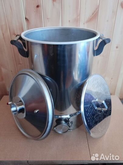 Перегонный куб 36 литров 304 сталь