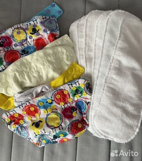 Многоразовые подгузники mamalino