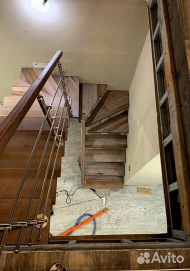 Лестничный каркас под ключ