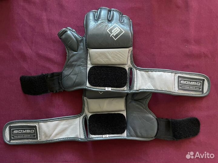 Перчатки для мма BoyBo кожаные M