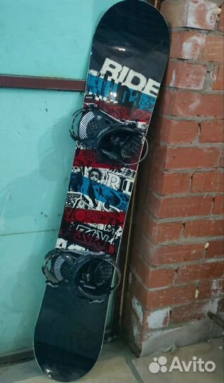 Сноуборд с креплениями Ride