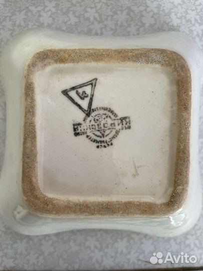 Фарфоровые блюдца СССР