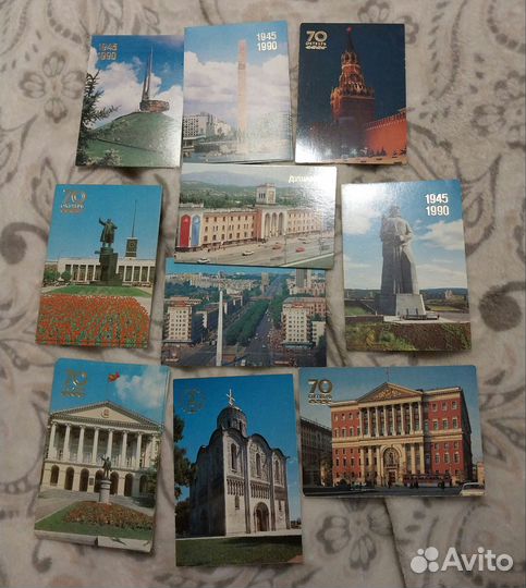 Календарики СССР