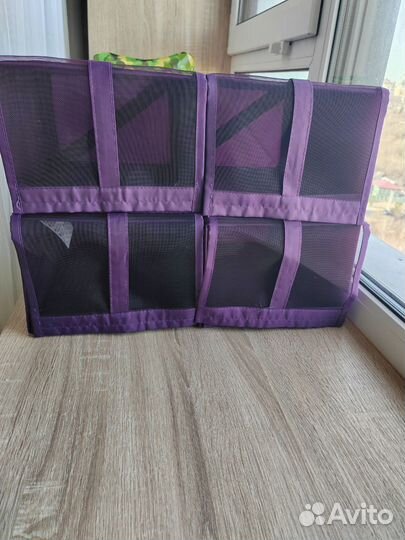 IKEA скубб для обуви фиолетовые