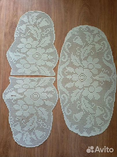 Салфетки, скатерти вязаные