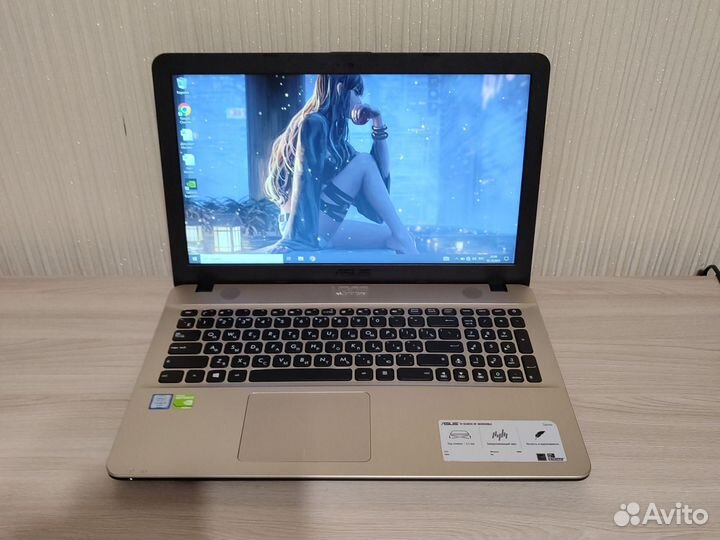 Игровой ноутбук asus i5/NVidia-2Gb/SSD240Gb/15.6