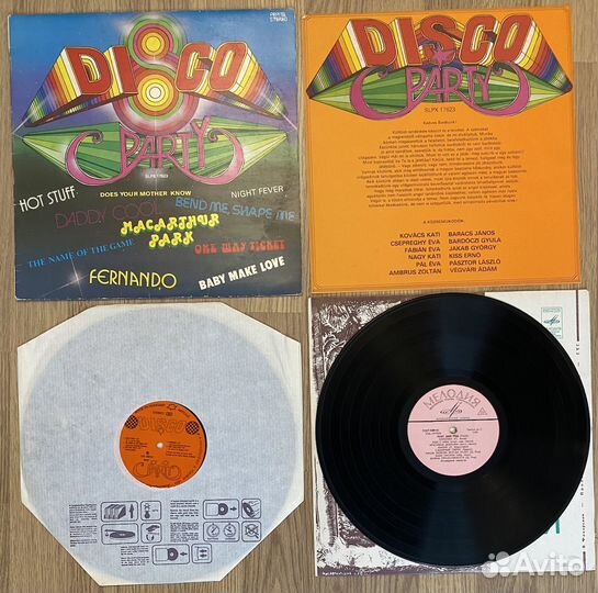 Виниловые пластинки рок фолк романсы и др