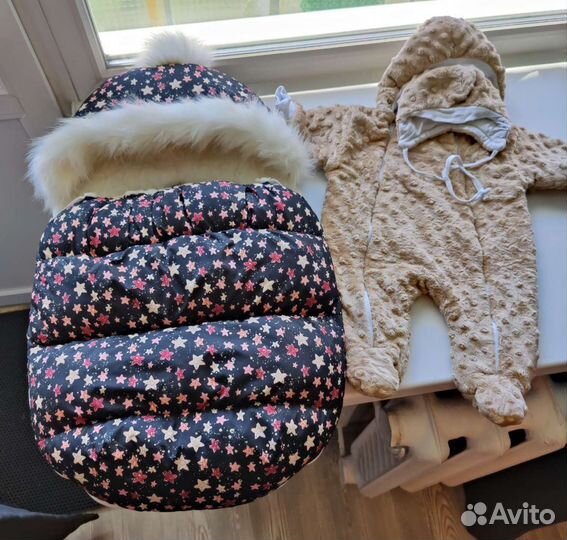 Конверт на выписку зимний