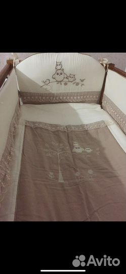 Бортики в детскую кроватку