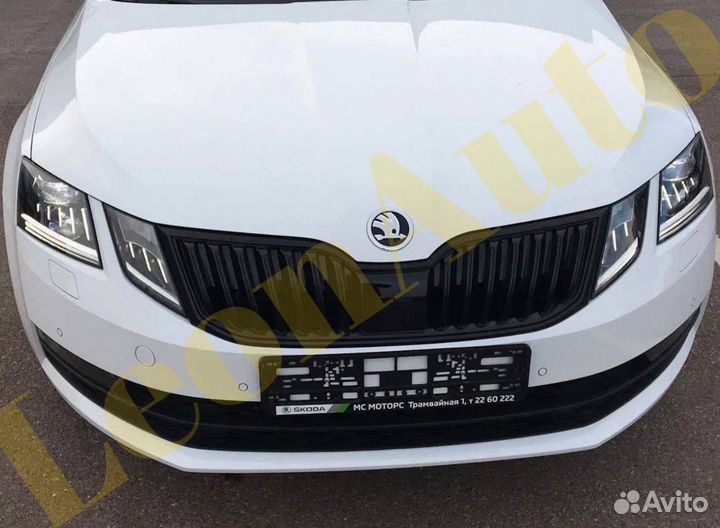 Ноускат капот Skoda Octavia A7 2013-2020