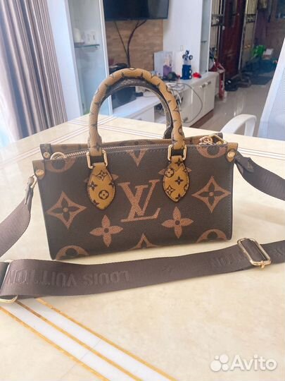 Сумка женская натуральная кожа, Луи Виттон