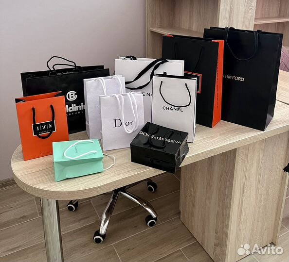 Брендовые пакеты цум, Chanel, Dior и др