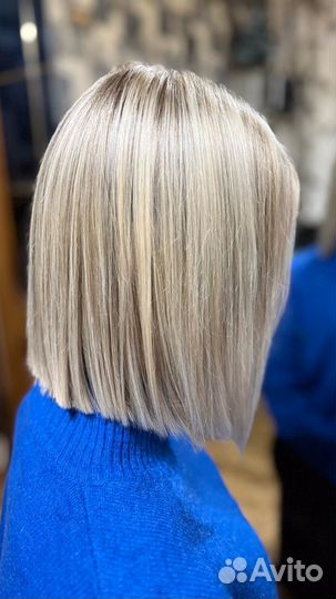 Парикмахер мелирование окрашивание волос