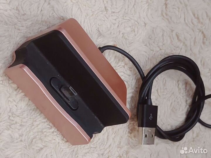 Зарядка док станция microUSB с подставкой