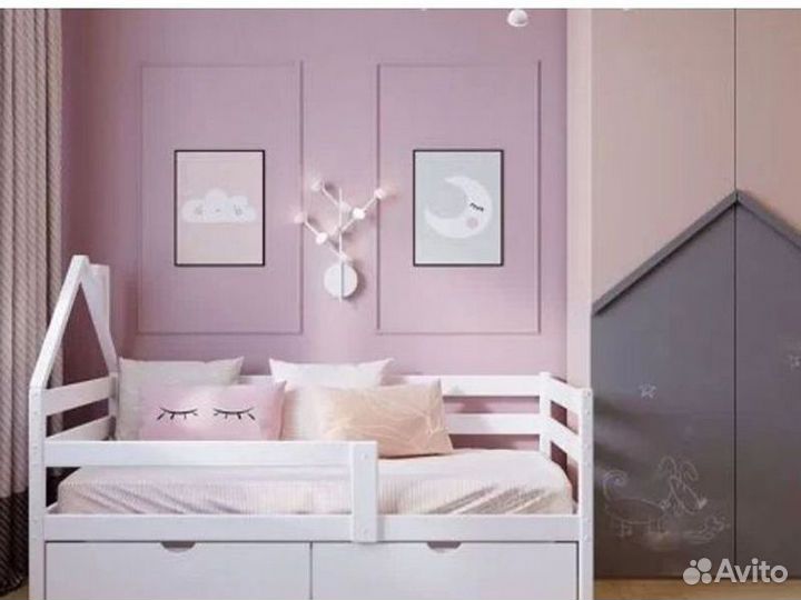 Детская кровать домик