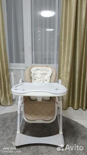 Стульчик для кормления happy baby