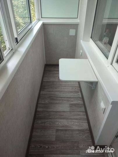 Отделка и остекление балконов