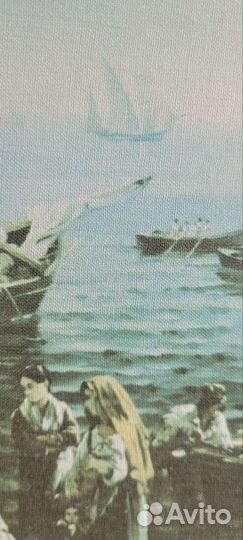 Картина малая гавань в сорренто