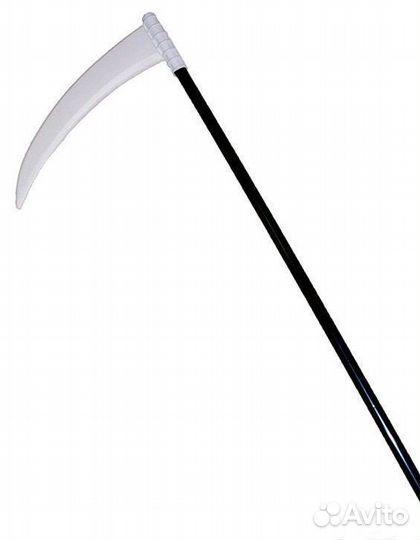 Коса смерти гладкая для карнавального костюма