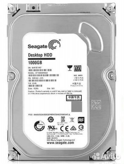 Жесткий диск HDD 1 тб