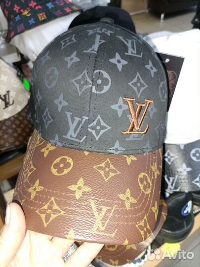 Бейсболка с принтом Louis vuitton
