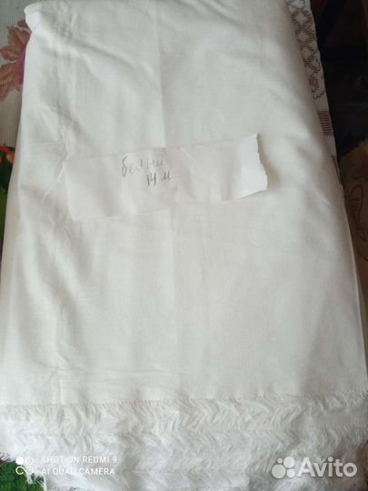 Ткань белая. Бязь