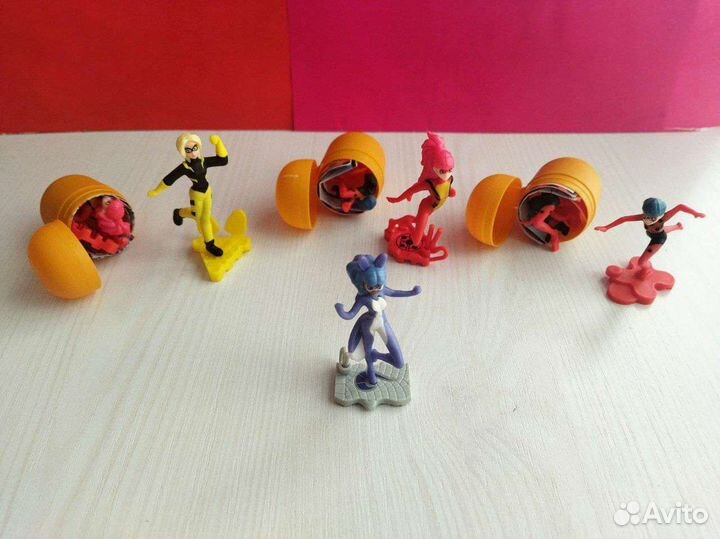 Фигурки леди баг киндеры –