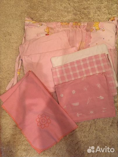 Детское постельное бельё Икея, плед