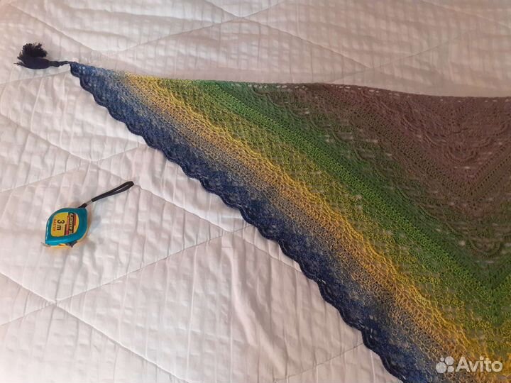 Платок шаль бактус хлопок