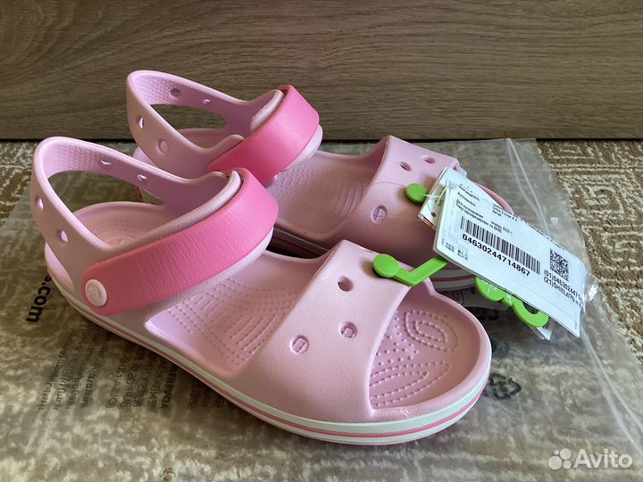 Новые сандалии Crocs р.34-35 (J3)